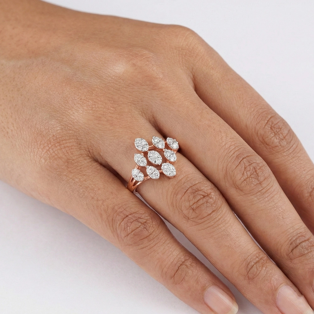 Rose Gold Ring AGR00107 - Image 2