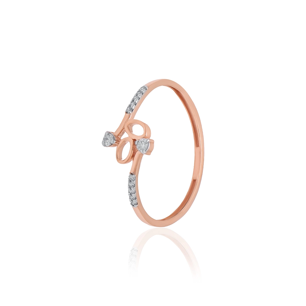 Rose Gold Ring ALR00960 - Image 3
