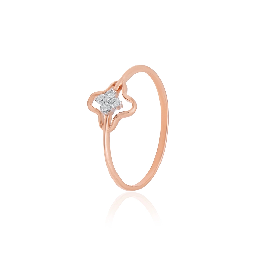 Rose Gold Ring ALR00973 - Image 3