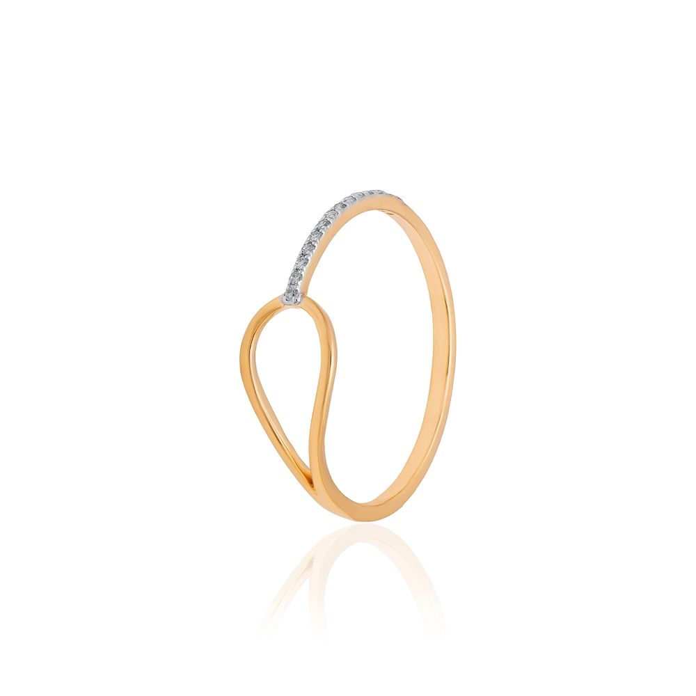 Yellow Gold Ring ALR00997 - Image 3