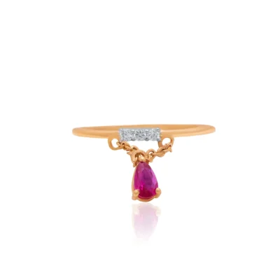 Yellow Gold Ring ALR01034