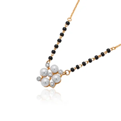 Yellow Gold Mangalsutra AMS00145