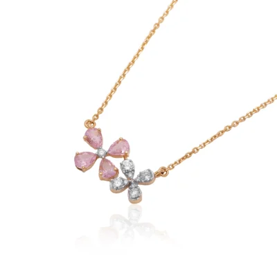 Yellow Gold Necklaces AMS00149